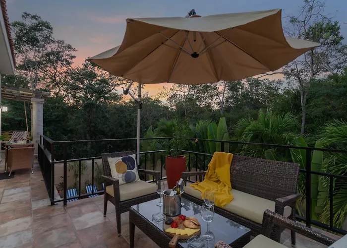 Stunning For 10-cabana-private Pool-parking Tulum